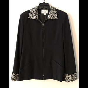 Express black zipped jacket size 5/6
